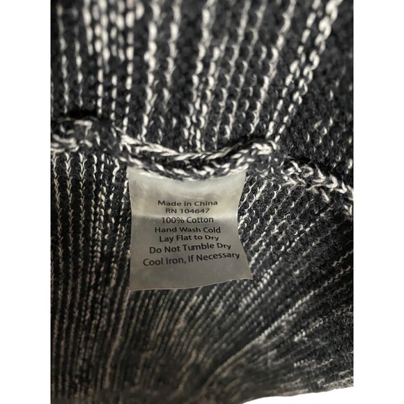 Kinross Cardigan Sweater Cotton Long Sleeve Open Front - Picture 7 of 7